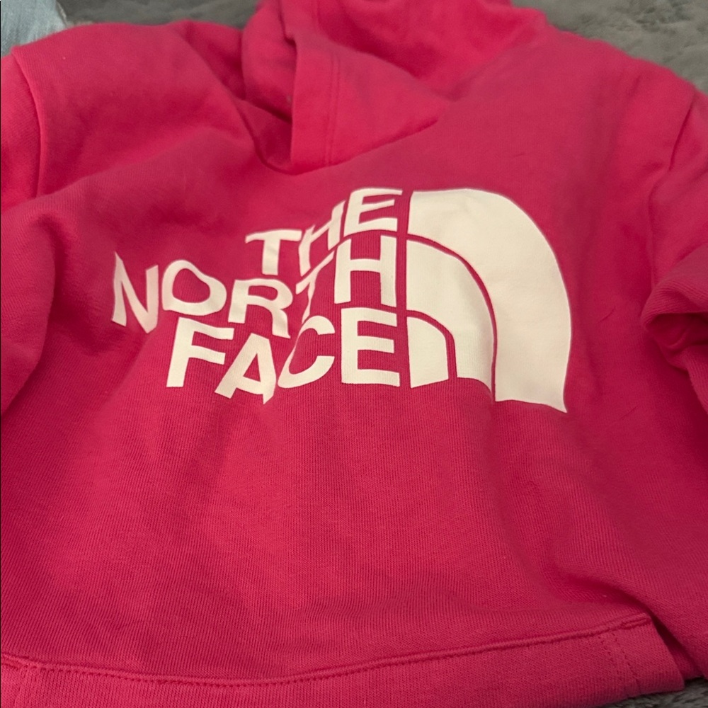 The North Face Kids Bright Pink Hoodie